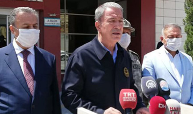 Akar, 4 askerin şehit olduğu kazayı anlattı