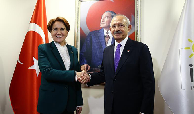 Akşener, Kılıçdaroğlu ile bir araya geldi