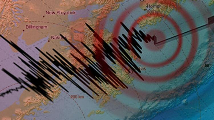 Alaska açıklarında korkutan deprem