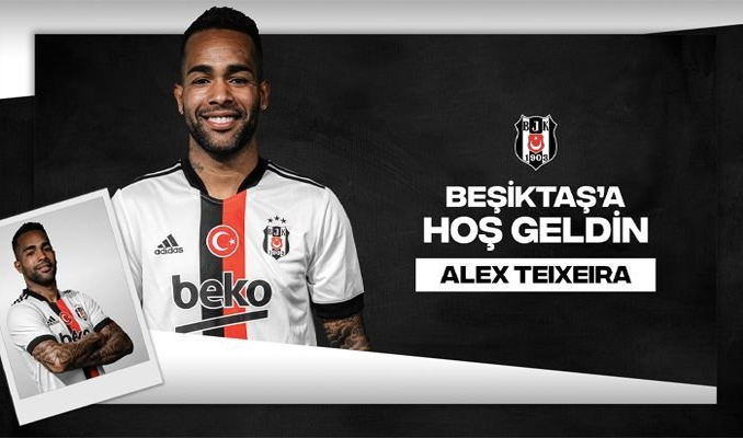 Alex Teixeira resmen Beşiktaş