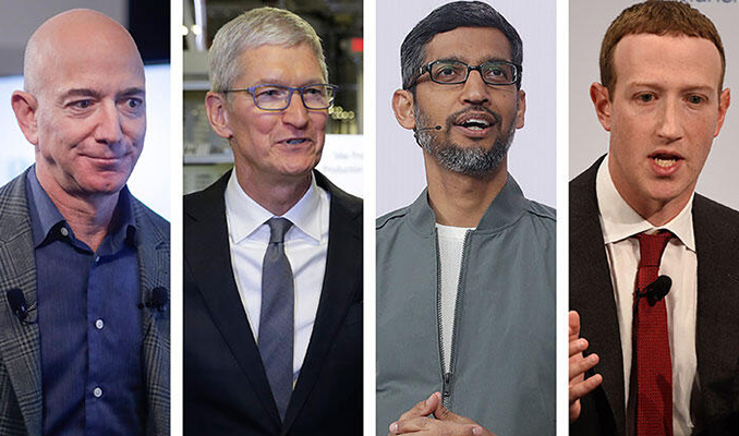 Amazon, Apple, Google, ve Facebook CEO