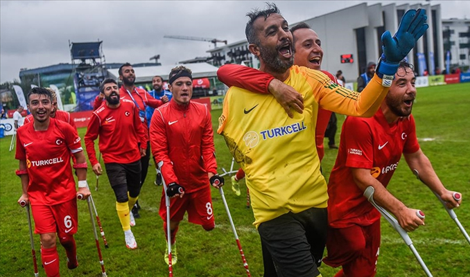 Ampute Futbol Milli Takımı, Avrupa Şampiyonası