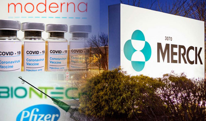Aşı şirketlerinin hisselerine Merck darbesi