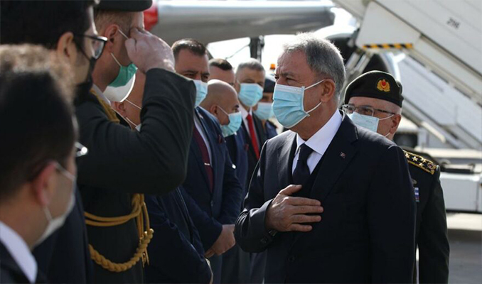 Bakan Akar ve Orgeneral Güler resmi ziyaret için Irak