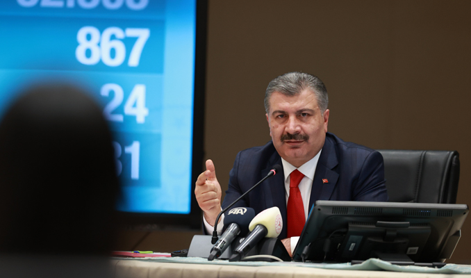 Bakan Koca günlük korona virüs tablosunu açıkladı