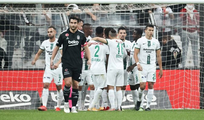 Beşiktaş: 0 - Giresunspor: 4