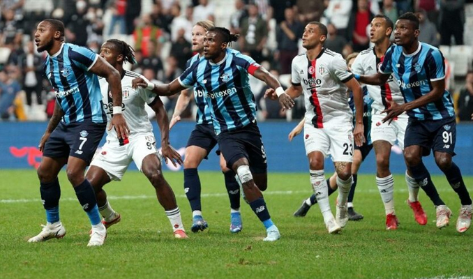 Beşiktaş, 3-0 önce geçtiği maçtan tek puanla ayrıldı
