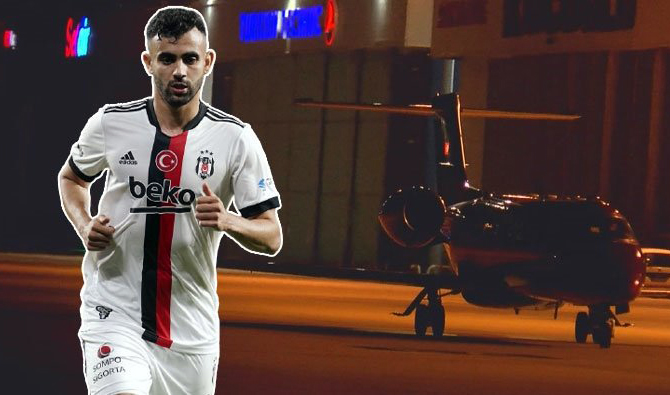 Beşiktaşlı Ghezzal, ambulans uçakla İstanbul