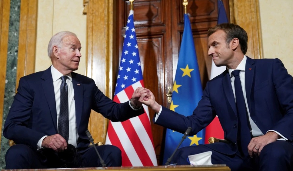 Biden, Macron