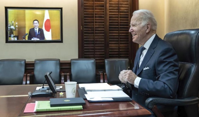 Biden ve Japonya Başbakanı