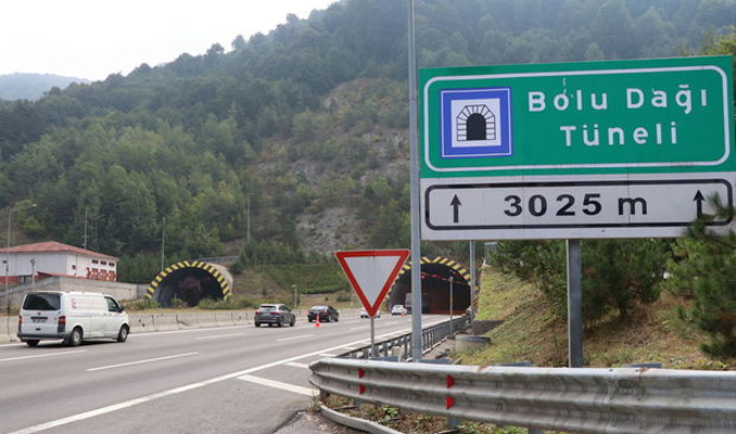 Bolu Dağı tüneli 1 ay kapalı