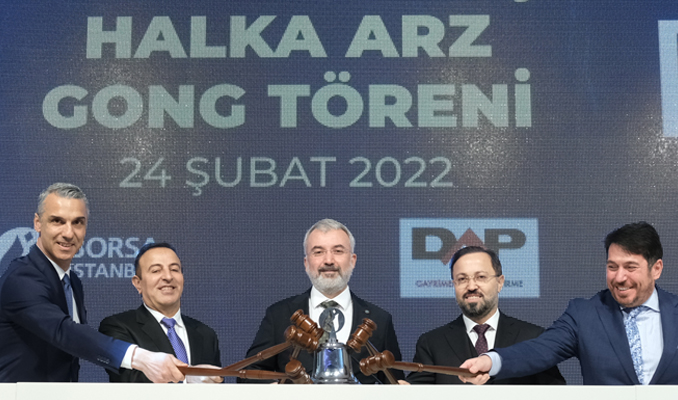 Borsa İstanbul’da gong bu kez DAP için çaldı!