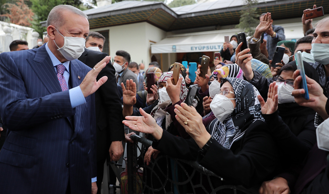 Cumhurbaşkanı Erdoğan Eyüpsultan
