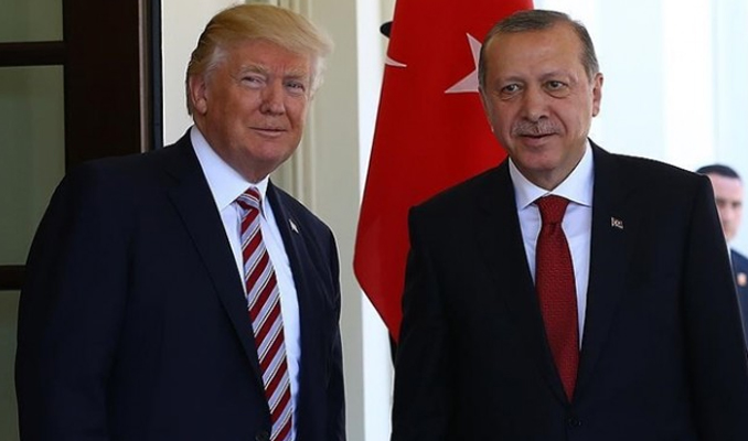 Cumhurbaşkanı Erdoğan, Trump ile görüştü
