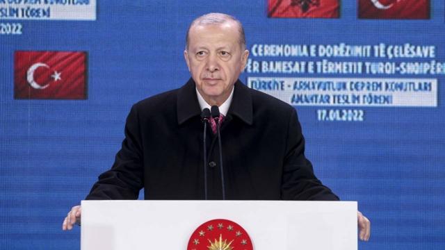 Cumhurbaşkanı Erdoğan: Türkiye-Arnavutluk dostluğunu taçlandırıyoruz