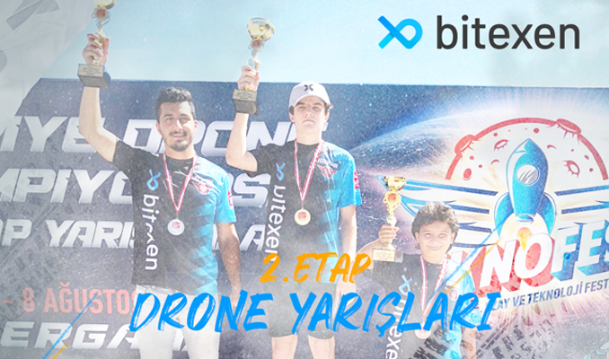 Drone Yarışçıları Spor Kulübü, Bitexen’le kupa kaldırdı