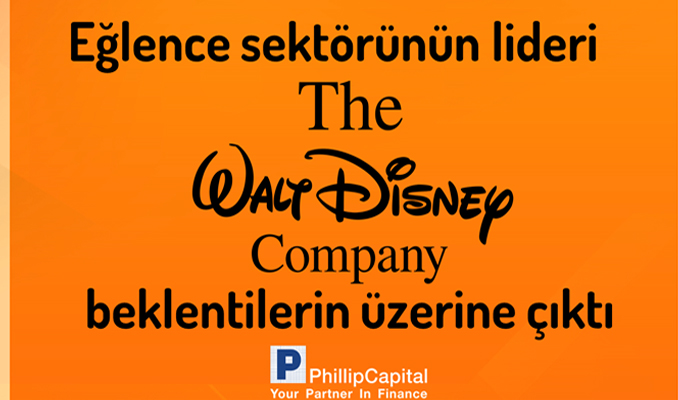 Eğlence sektörünün lideri The Walt Disney Company beklentilerin üzerine çıktı