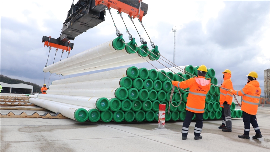 En büyük doğalgaz keşfinde kritik aşama! Borular Filyos Limanı