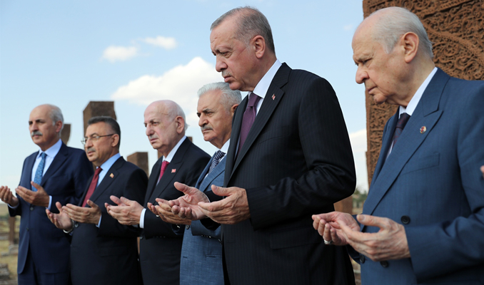Erdoğan: Artık hiçbir gücün ülkemize kayıplar verdirmesine müsaade etmeyeceğiz