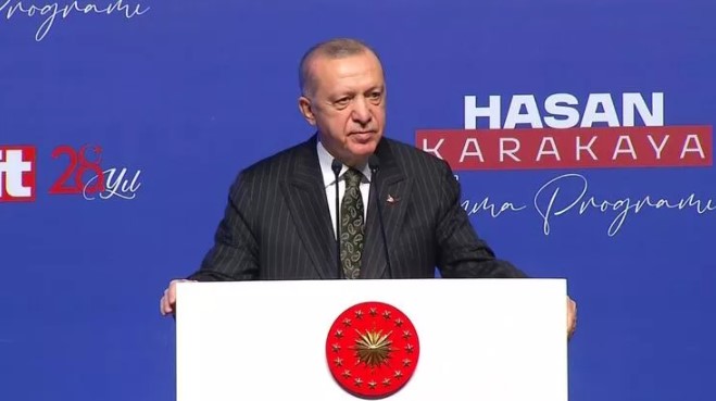 Erdoğan, Hasan Karakaya için düzenlenen anma törenine katıldı