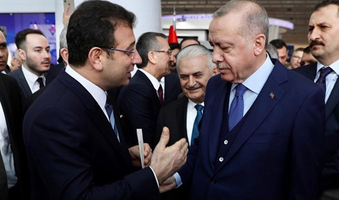 Erdoğan ile İmamoğlu arasında