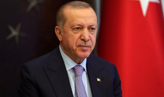 Erdoğan Mali Geçiş Dönemi Devlet Başkanı ile görüştü