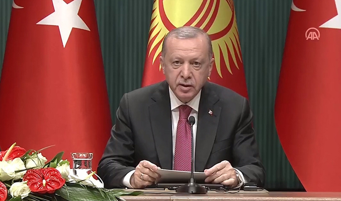 Erdoğan: Türkiye, Kırgızistan