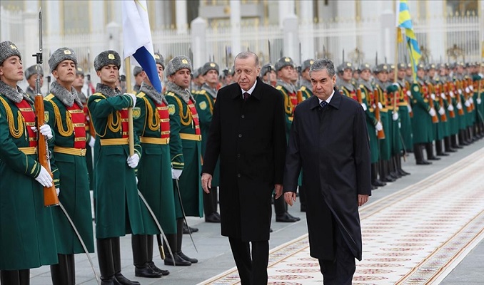 Erdoğan, Türkmenistan