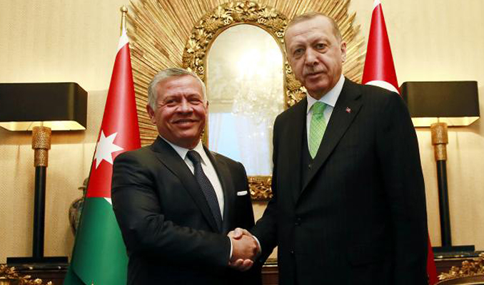 Erdoğan, Ürdün Kralı 2. Abdullah ile görüştü