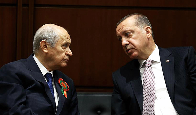 Erdoğan ve Bahçeli KKTC