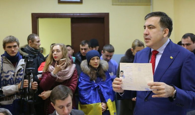Eski Gürcistan Cumhurbaşkanı Saakaşvili gözaltına alındı