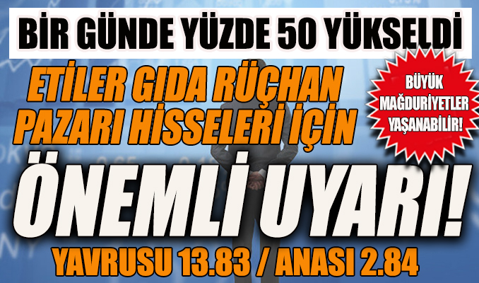 Etiler Gıda hisselerinde küçük yatırımcılara önemli uyarı