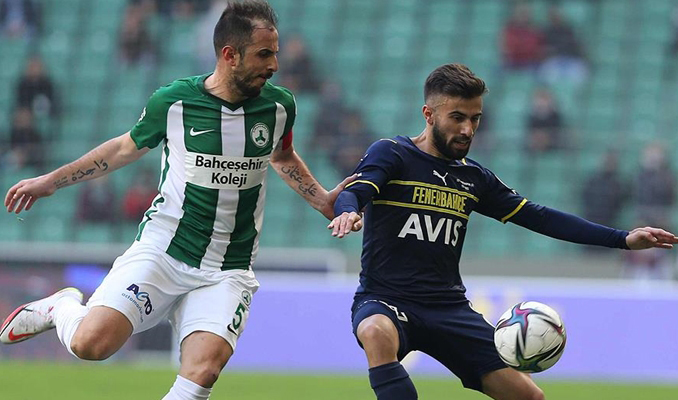F.Bahçe Giresun deplasmanında 2 golle 3 puan aldı