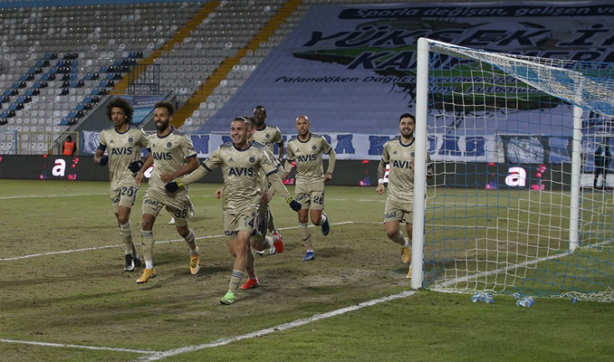 Fenerbahçe Erzurum engelini rahat geçti