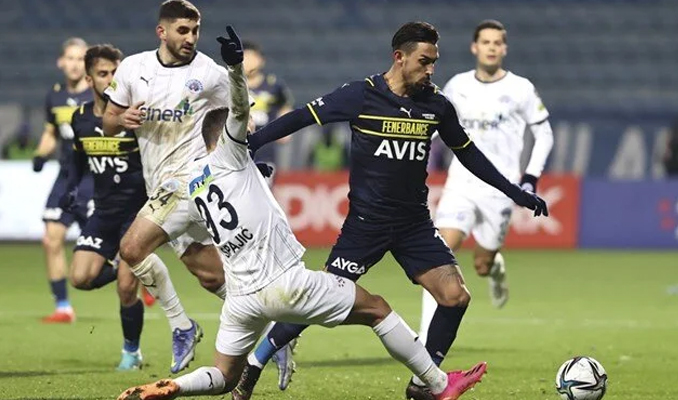 Fenerbahçe, Kasımpaşa karşısında 3 puanı uzatmalarda aldı