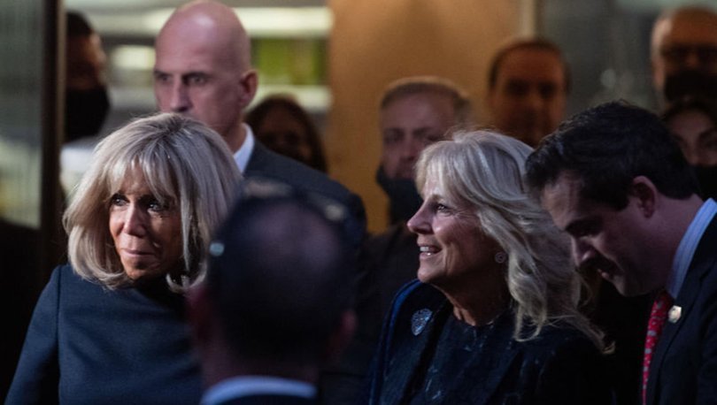 First Lady Jill Biden ve Brigitte Macron buluştu
