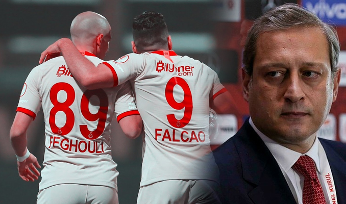 Galatasaray Başkanı Elmas: İkisini de kadroda düşünmüyoruz!
