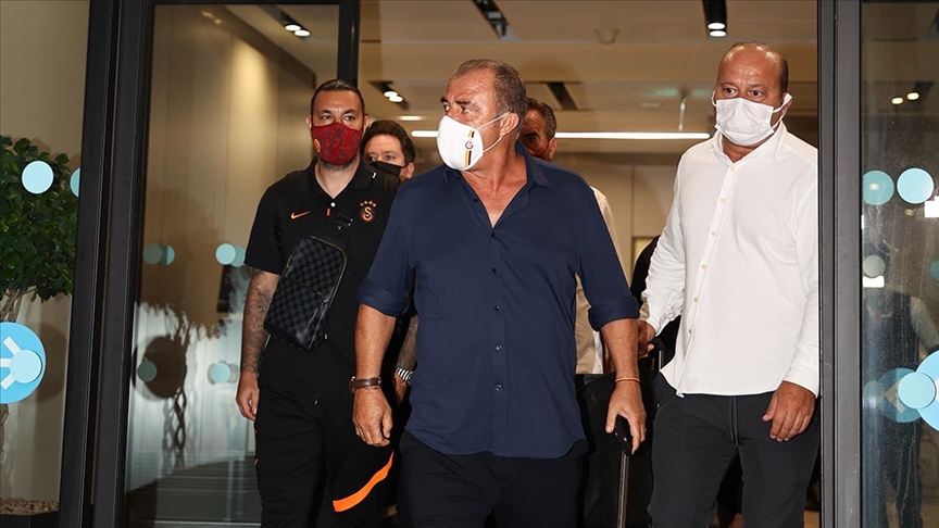 Galatasaray kafilesi İstanbul
