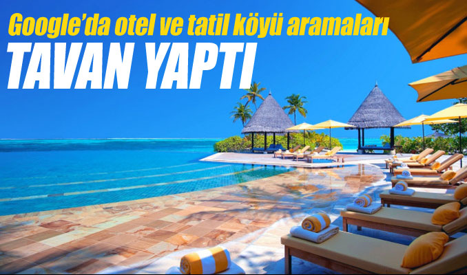 Google aramalarında tatil zirvesi