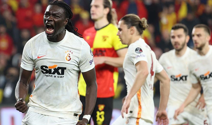 Göztepe: 0 - Galatasaray: 1