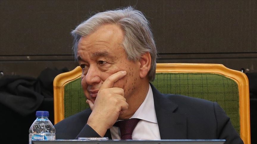 Guterres: Dünya nesilsel bir felaketle karşı karşıya