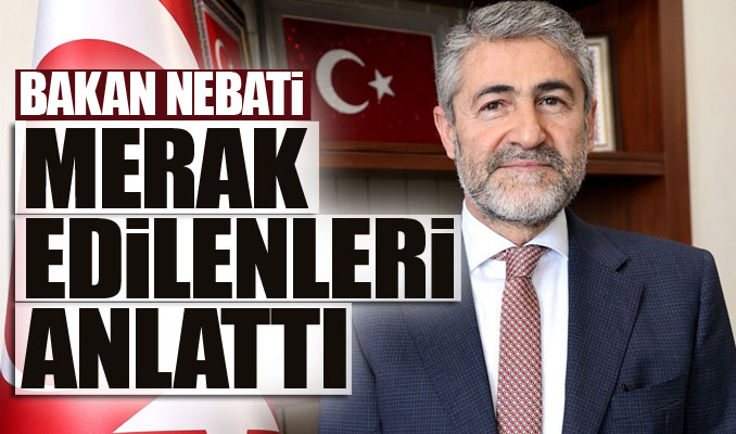 Hazine ve Maliye Bakanı Nebati