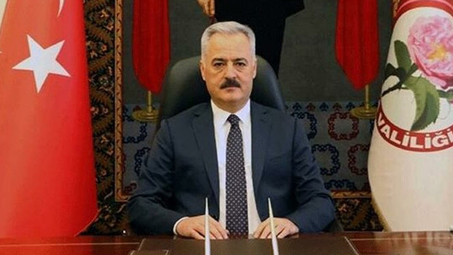 Isparta Valiliği’nde geçici görev değişikliği