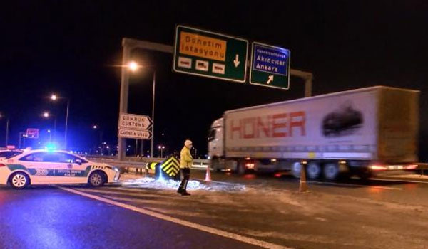 İstanbul-Ankara yolu tamamen kapandı