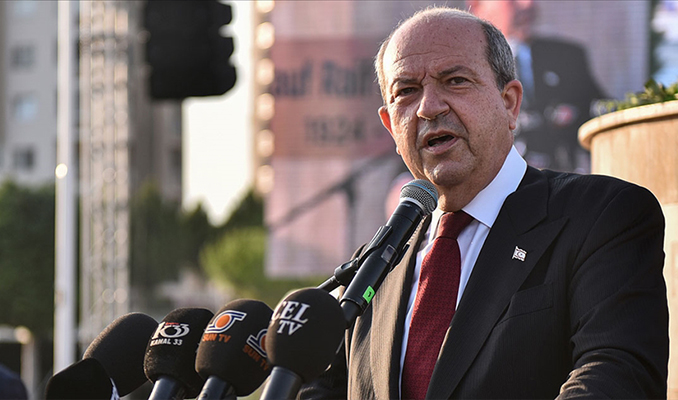 KKTC Cumhurbaşkanı: Tarihi gerçekleri çarpıtmaya devam ediyorlar