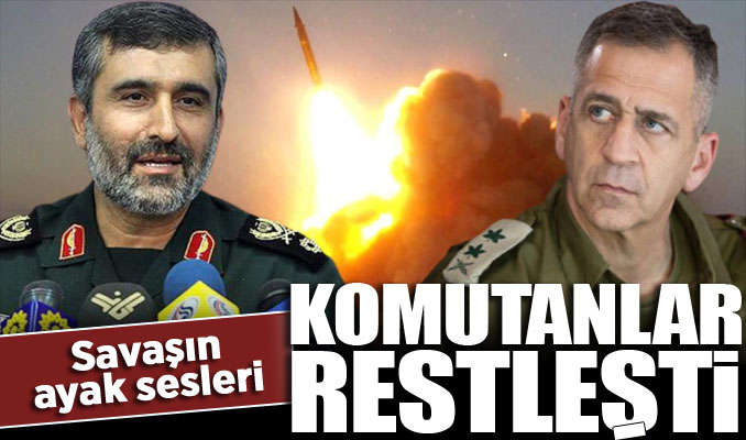 Komutanlar restleşti: Savaşın ayak sesleri