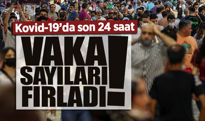 Kovid-19 verilerinde vahim artış: 54 bin 724 yeni vaka