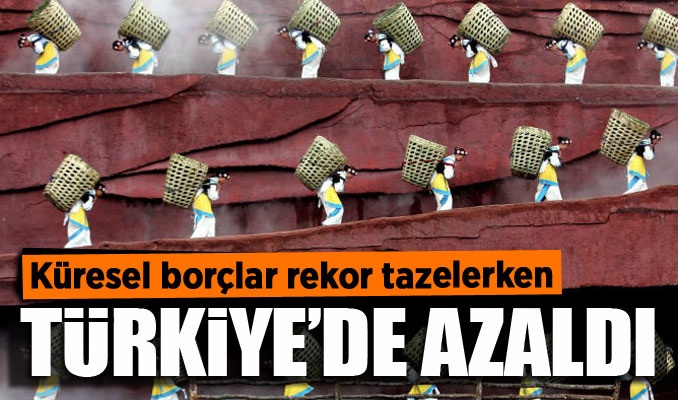 Küresel borçlar ikinci çeyrekte 296 trilyon dolara yükseldi