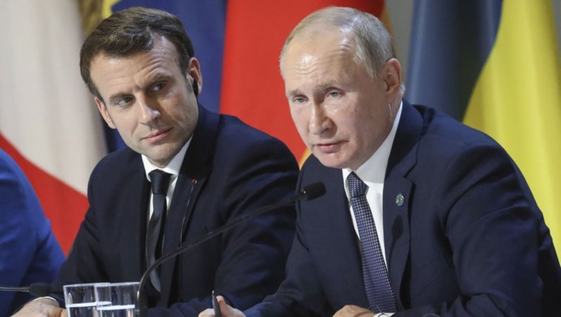 Macron, Putin