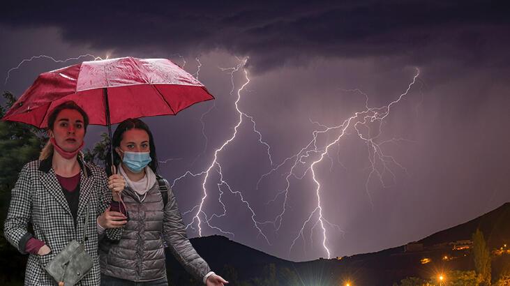 Meteoroloji saat verip uyardı: Kuvvetli geliyor
